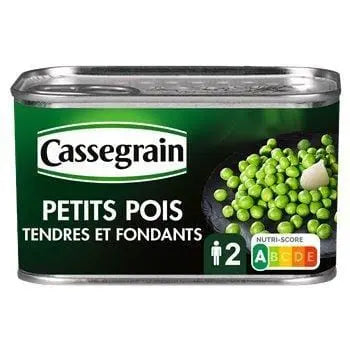 Cassegrain Peas, Soft and Melting 280g