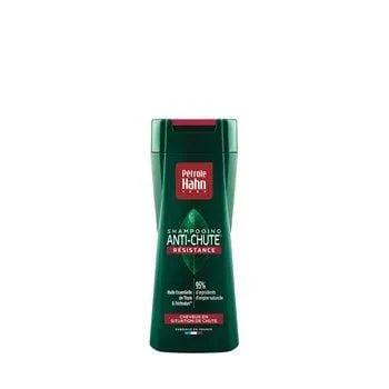 Pétrole Hahn Anti-Hair Loss Shampoo 250 ml – French anti-hair-fall shampoo bottle enriched with thyme essential oil and Trichodyn™ complex.