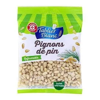 Pignons de pin Tablier Blanc 50g