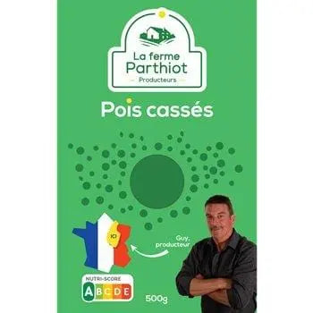 La Ferme Parthiot Split Peas 500g
