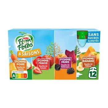 Pom’Potes Compote Pouches 12x90g
