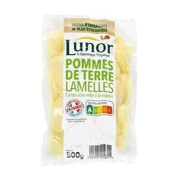 Lunor Potato Slices 500g