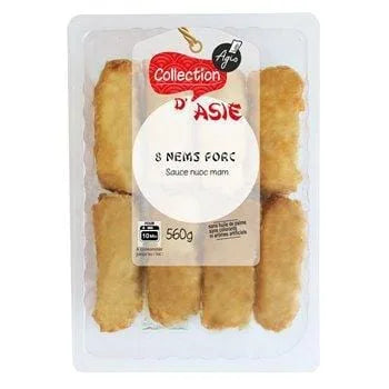 Nems au porc Agis Avec sauce - 8x65g