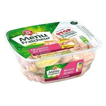Museau de porc Menu Fraîcheur A la lyonnaise - 300g