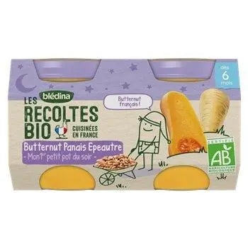 Bledina Pot butternut parsnip organic 6 months 2x130g
