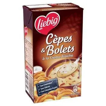 Liebig Cepes and Bolets Soup with Fresh Cream 1L
