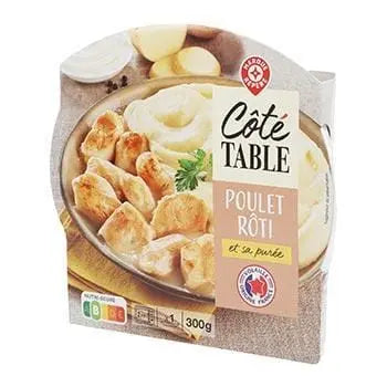 Côté Table Roast Chicken and Purée 300g