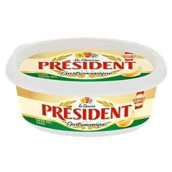 Beurrier Président 80%mg - Demi-sel - 250g