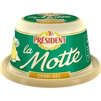 Beurre La Motte Président Demi-sel - 80% MG - 250g