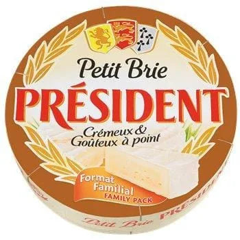 Petit Brie Président Crémeux goûteux - 28% mg - 500g