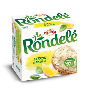 President Rondelé Citron Basilic 125g