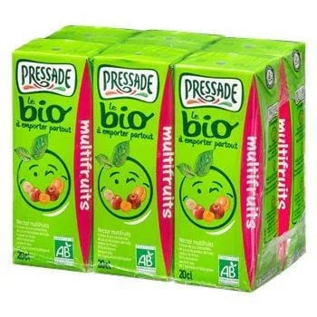 Nectar Multifruits Bio Pressade Briquettes - 6x20cl