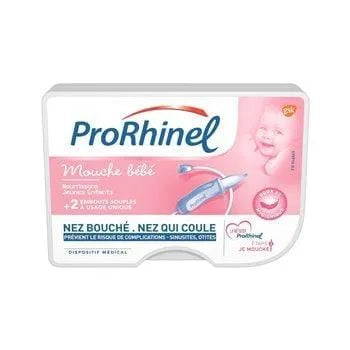 Mouche bébé ProRhinel  Ergonomique +2 embouts jetables