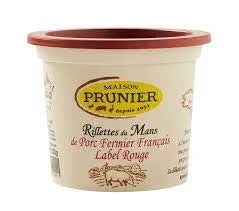 Prunier Rillettes du Mans Label Rouge 220 g