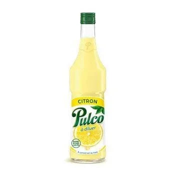 Pulco Lemon 70cl bottle of concentrated lemon drink for dilution.