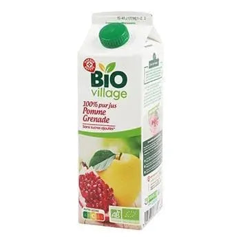 Bio Village Pure Organic Apple Pomegranate Juice 1L