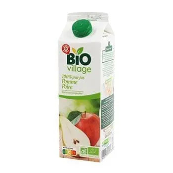 Bio Village Pure Organic Apple Pear Juice 1L