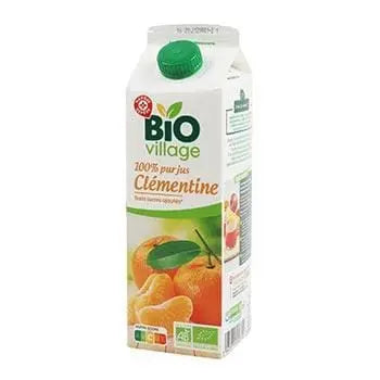 Bio Village Pure Clementine Organic Juice 1L