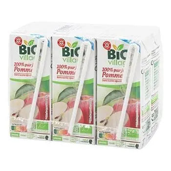 Bio Village Pure Organic Apple Juice Briquettes 6x20cl