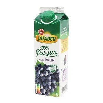 Pur jus raisin Jafaden 1L