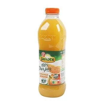 100% Pur jus d'orange Jafaden  Avec pulpe - 1L