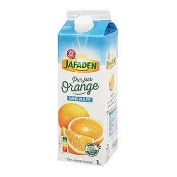 Pur jus orange Jafaden Sans pulpe - 1L