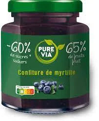 Pure Via Blueberry Jam 300g