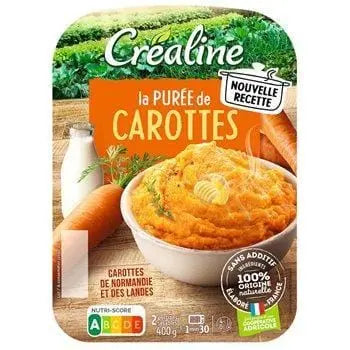 Crealine Carrot Purée 2x200g