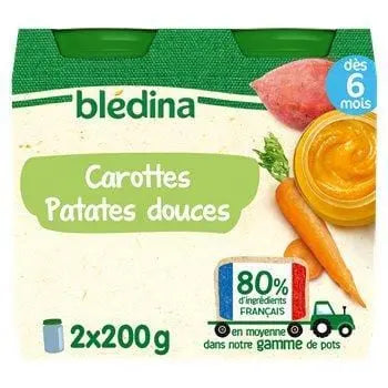 Blédina Sweet Potato Carrots 2x200g