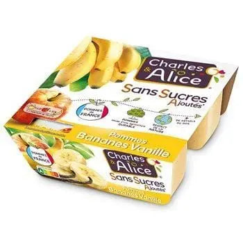Charles & Alice Apple/Banana/Vanilla 4x97g