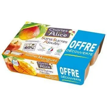Charles & Alice Apple Mango 6x100g