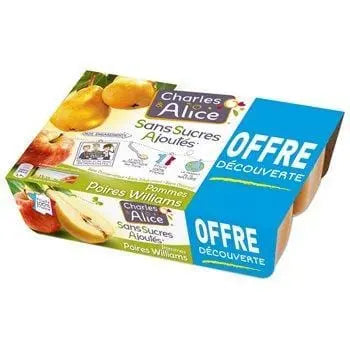 Charles & Alice Apple Pear 6x100g