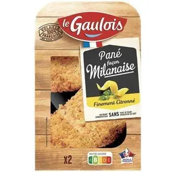 Le Gaulois Lemon Milanese Breaded Cutlet (x2) 240g