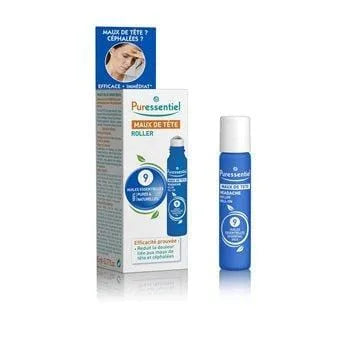 Roller maux tête Puressentiel 9 huiles essentielles - 5ml