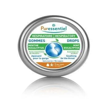 Gommes menthe Puressentiel Respiratoire eucalyptus - 45g