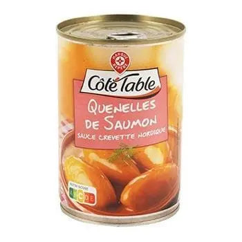 Côté Table Salmon Quenelles with Shrimp Sauce 400g
