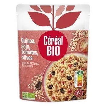 Cereal Bio Quinoa Soya Tomatoes Olives 220g