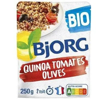 Bjorg Quinoa Tomato Olives Organic Doy Pack 250g