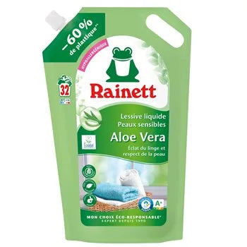 Rainett Sensitive Skin Detergent Refill Aloe Vera (x30) 1.6L