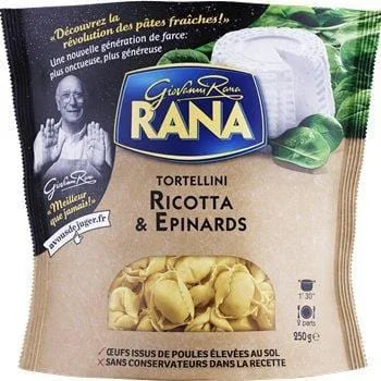 Fromage Emmental Les Croisés Ricotta et Epinard - 250g