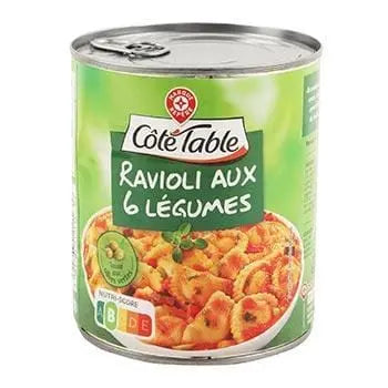 Côté Table Ravioli with 6 Vegetables 800g