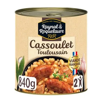 Raynal et Roquelaure Cassoulet Toulousain with Duck Fat 4/4 840g