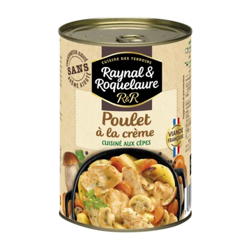 Raynal et Roquelaure Chicken Sauce with Cream Porcini Mushrooms 400g