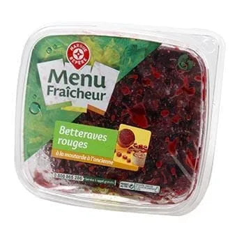 Betteraves Menu Fraîcheur  Rouge en dés - 300g