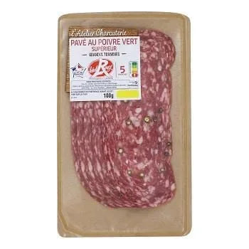 Pavé au poivre label rouge L'Atelier Charcuterie - 100g
