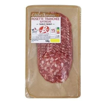 Rosette tranchée label rouge L'Atelier Charcuterie - 100g