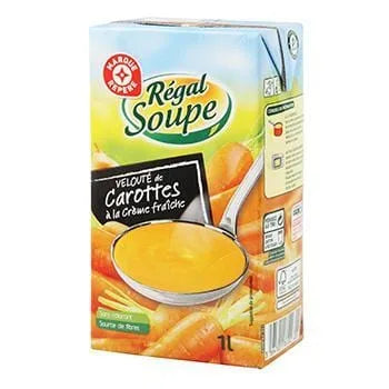 Velouté de carotte Régal A la Crème fraîche - 1L