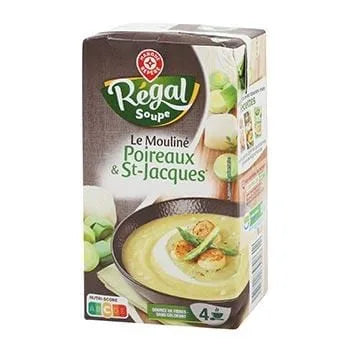 Soupe Velouté Regal Soupe Poireaux St Jacques - 1L