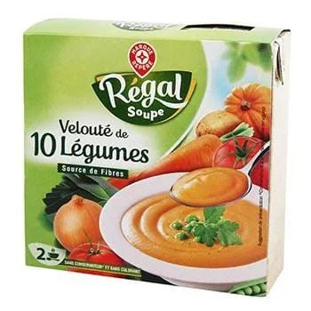 Soupe Velouté Régal Soupe 10 légumes - 2x30cl