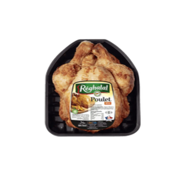 Reghalal Poulet Cuit Fume Halal ~ 1.3 kg